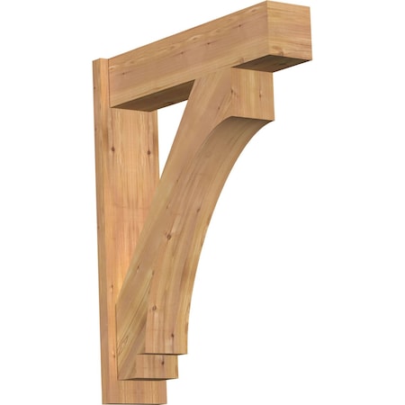 Ekena Millwork Imperial Block Smooth Outlooker, Western Red Cedar, 7 1/2"W x 30"D x 38"H OUT08X30X38IMP05SWR
